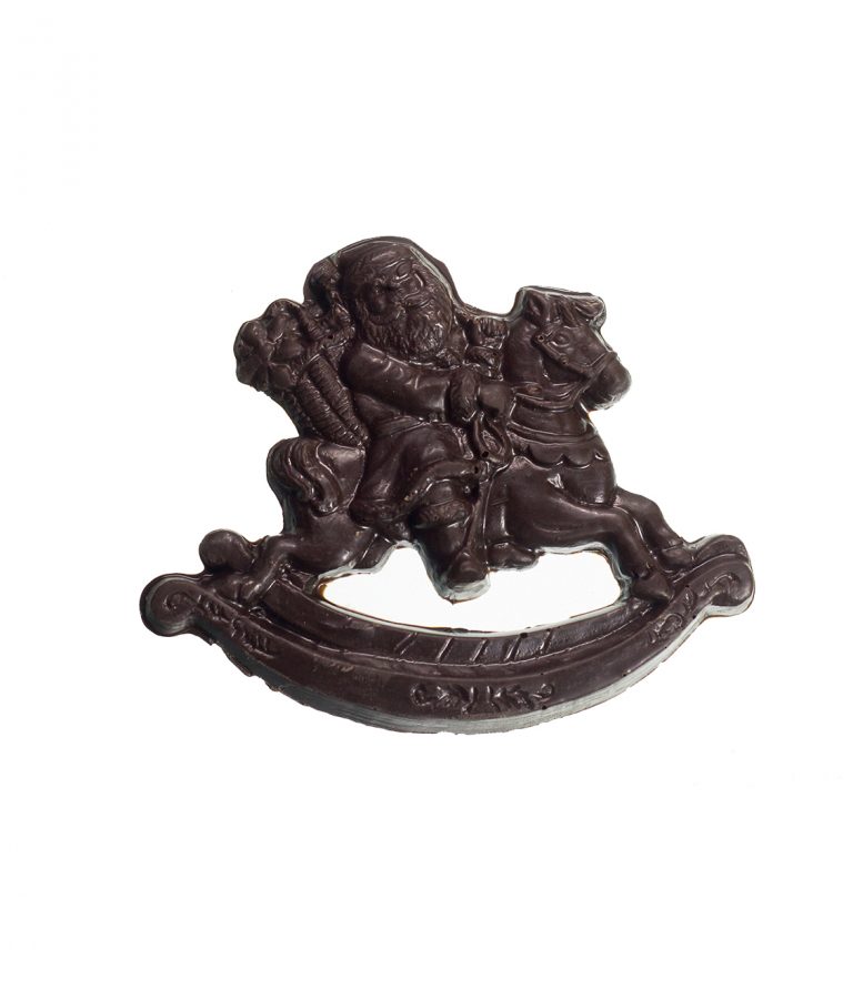 Chocolate Santa on Rocking Horse_AC-0989
