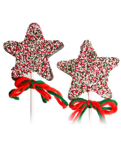 Chocolate Star Non Pareil Pop_AC-0850